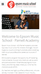 Mobile Screenshot of epsommusicschool.co.nz